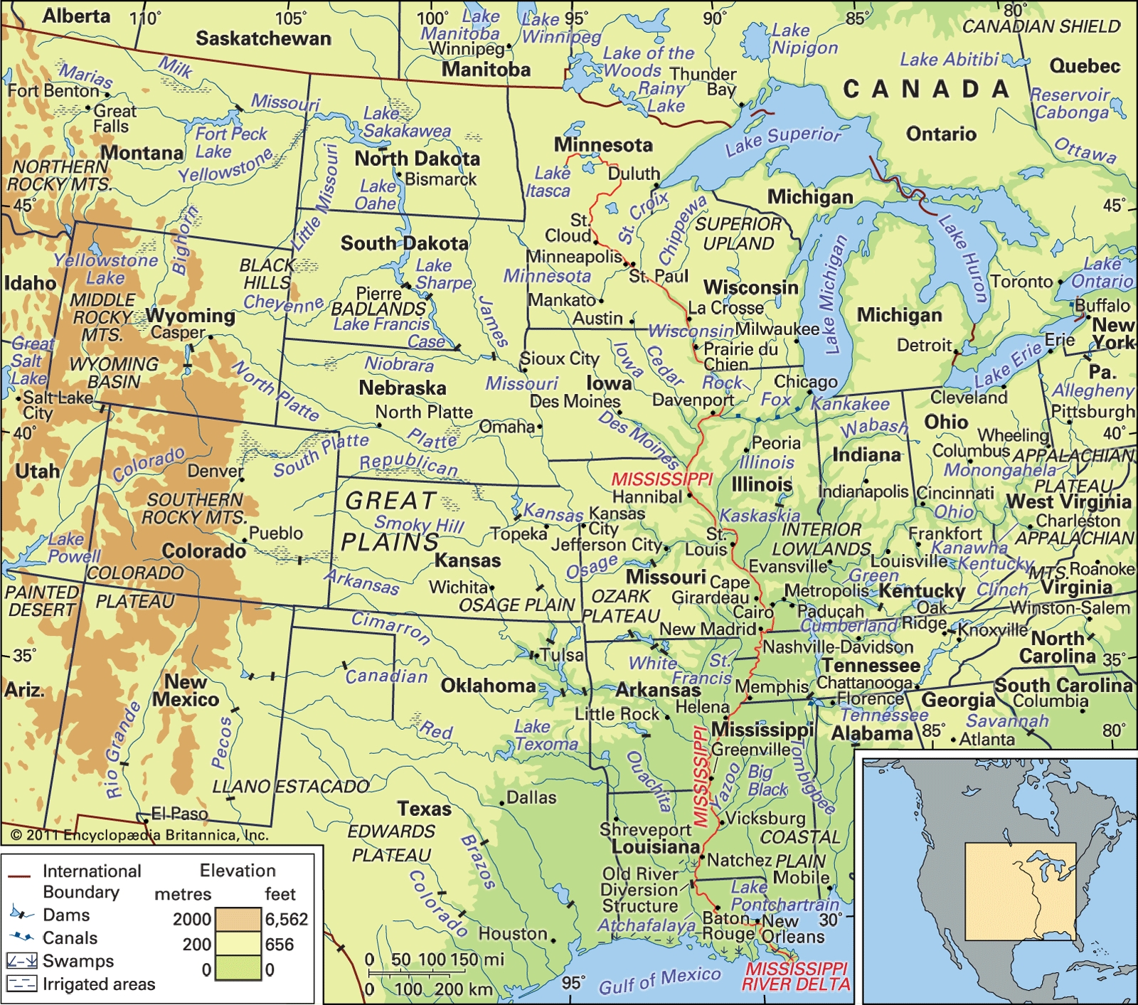 Ohio River Geography History Importance Britannica
