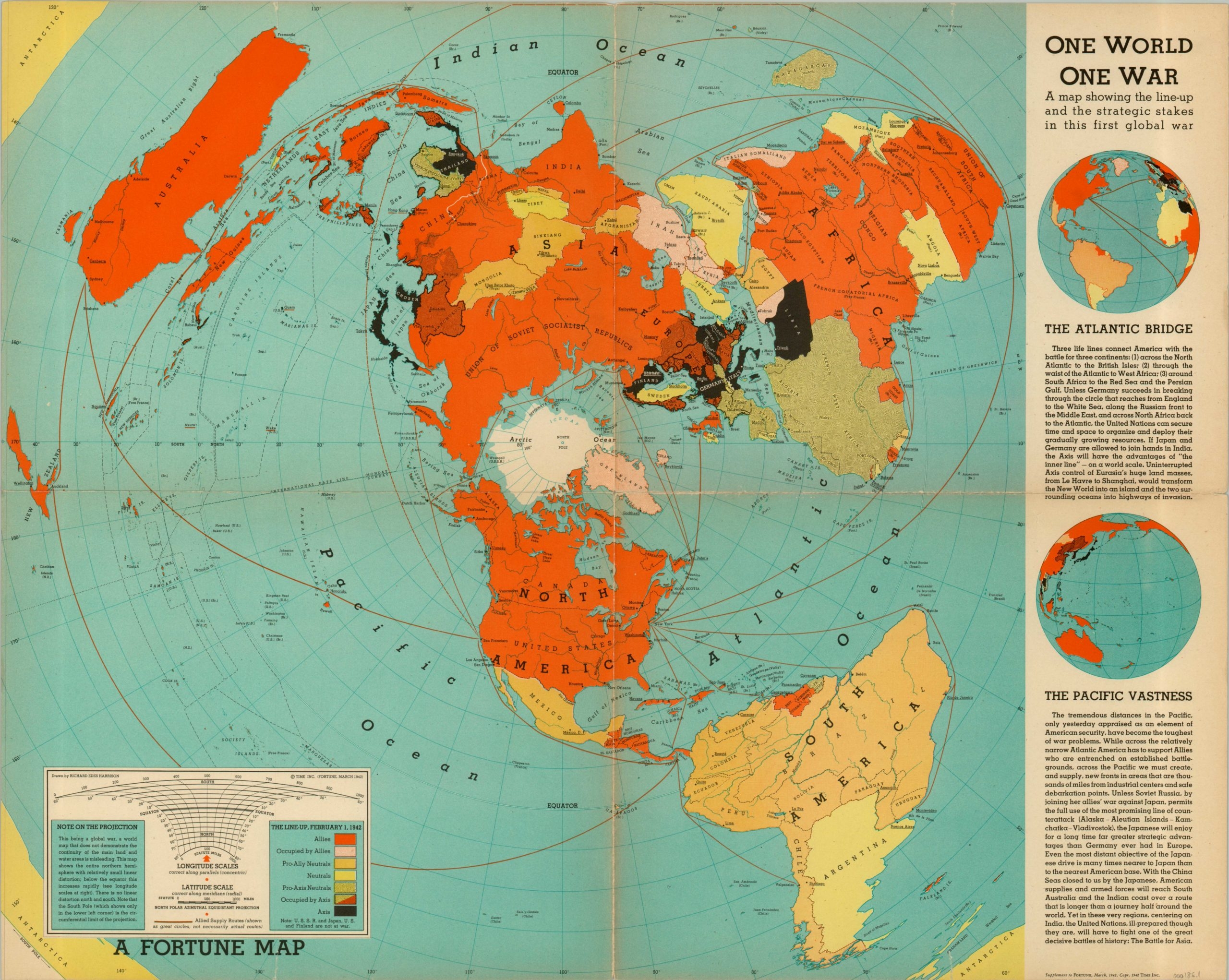 world map of world war 1