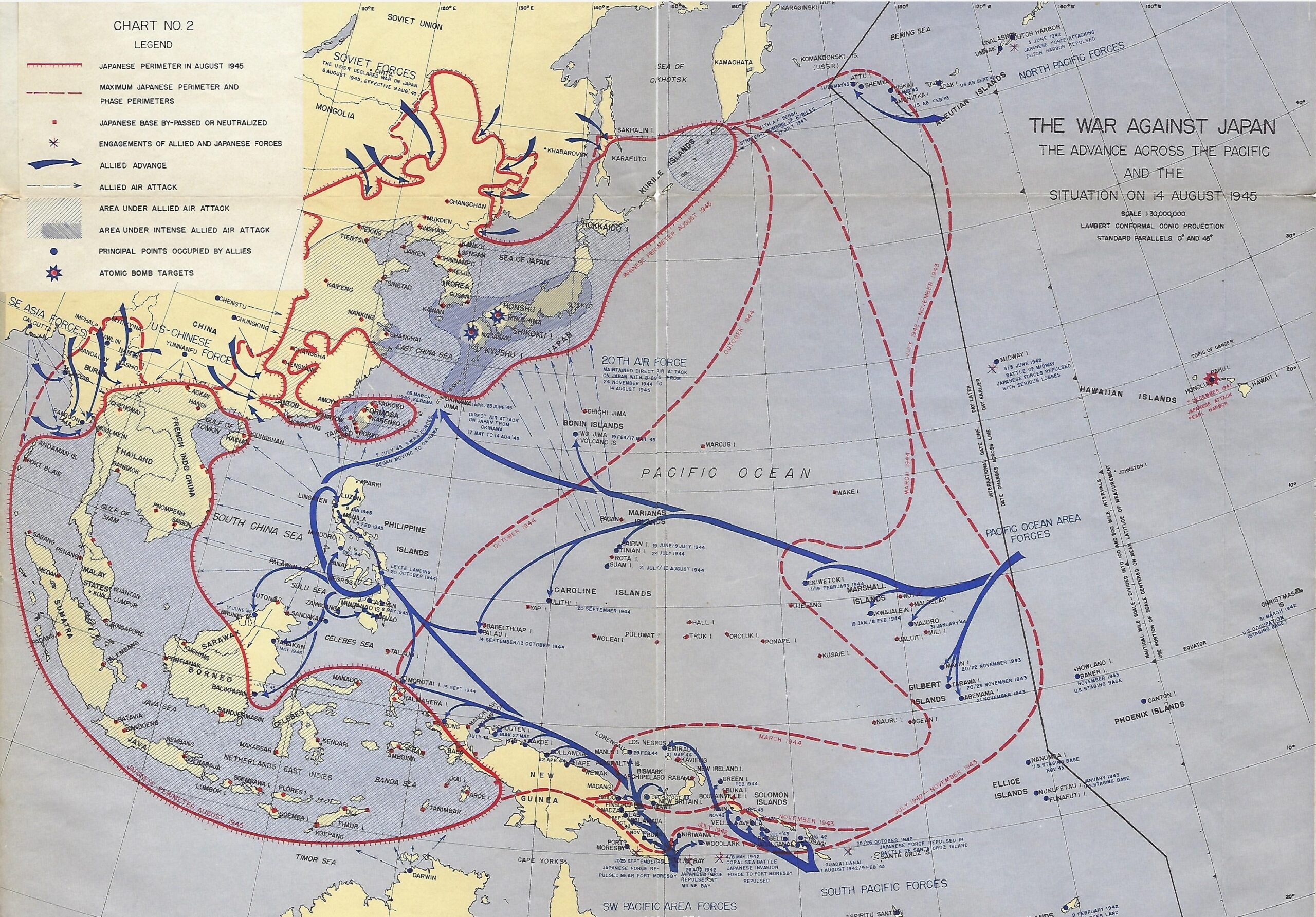 Pacific War Maps