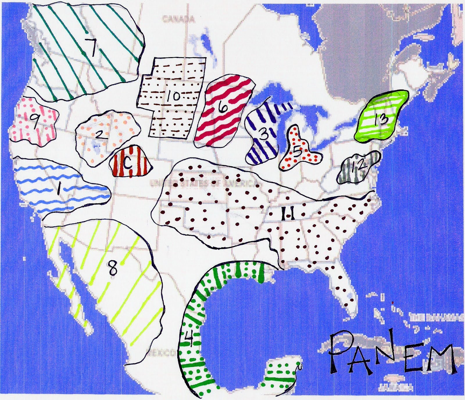 hunger games map of the world