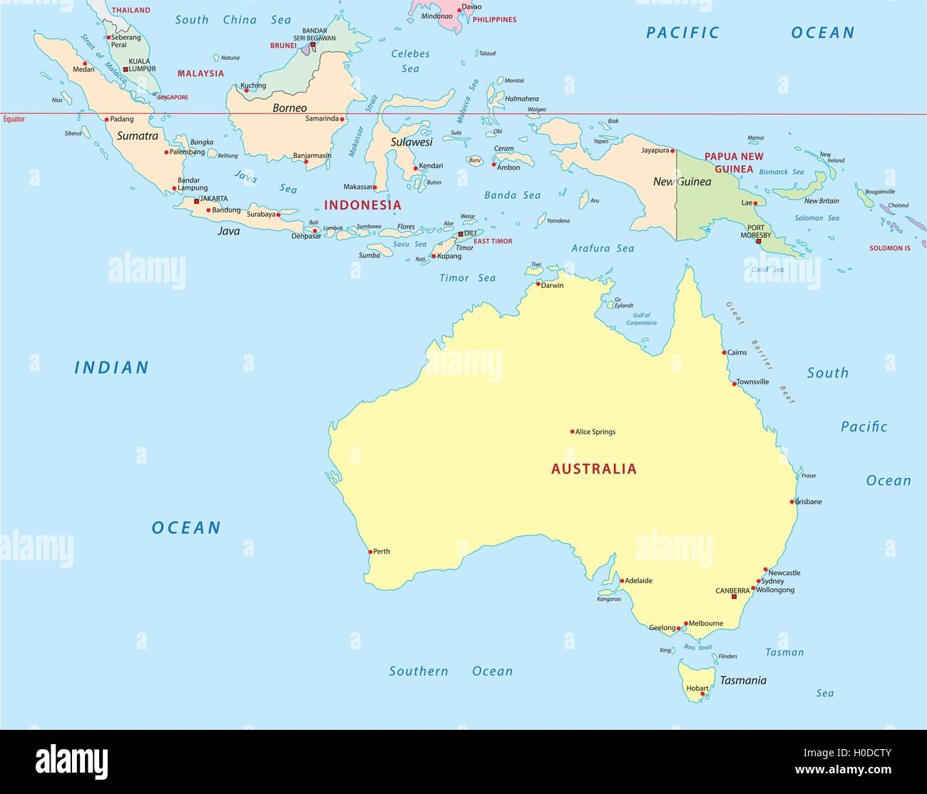 Papua New Guinea Map Hi res Stock Photography And Images Page 3 Alamy