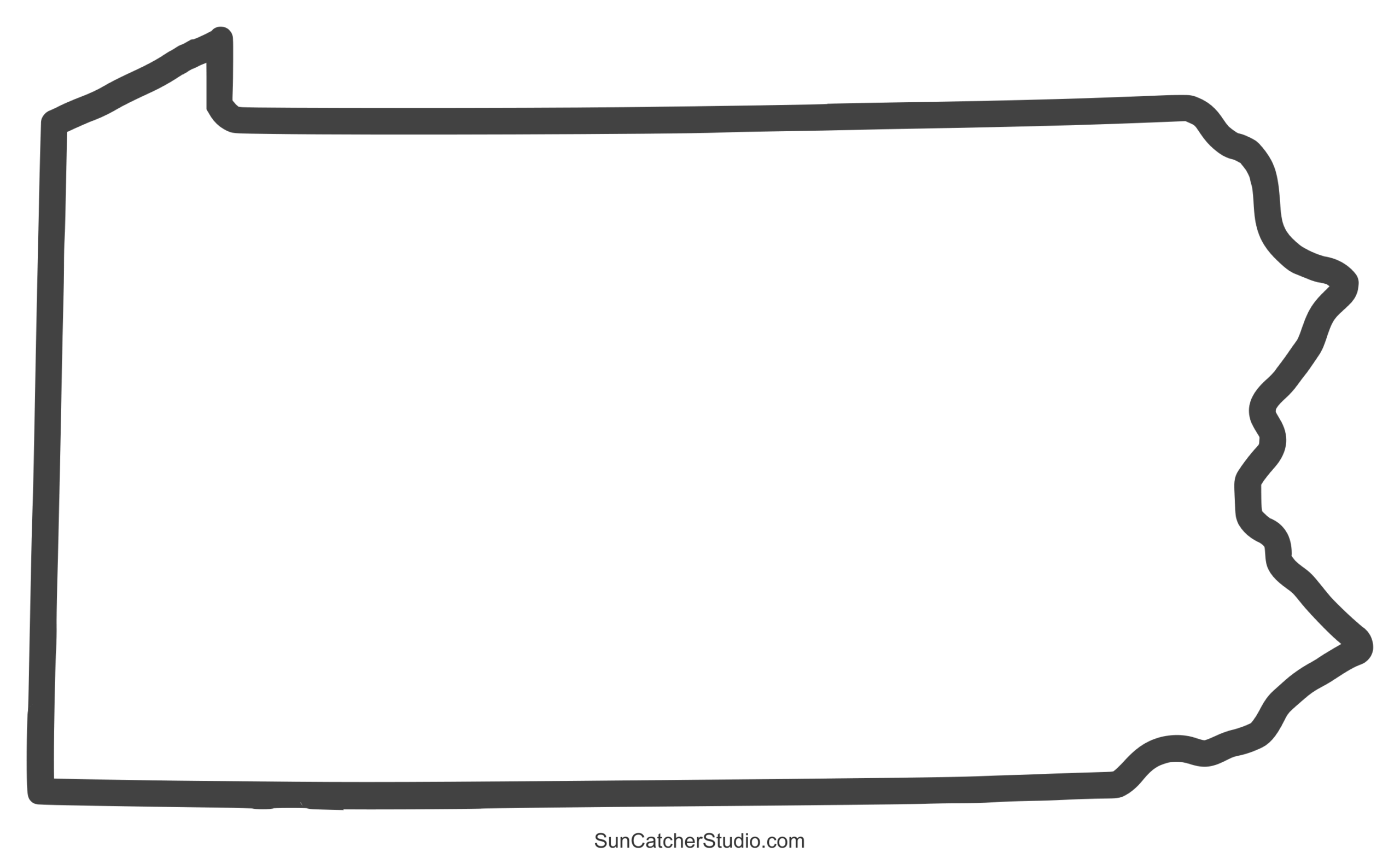 Pennsylvania Map Outline Printable State Shape Stencil Pattern Free Printables Lettering SVG Files Tools Apps Pennsylvania Map Outline Printable State Shape Stencil Pattern Free Printables Lettering SVG Files Tools Apps