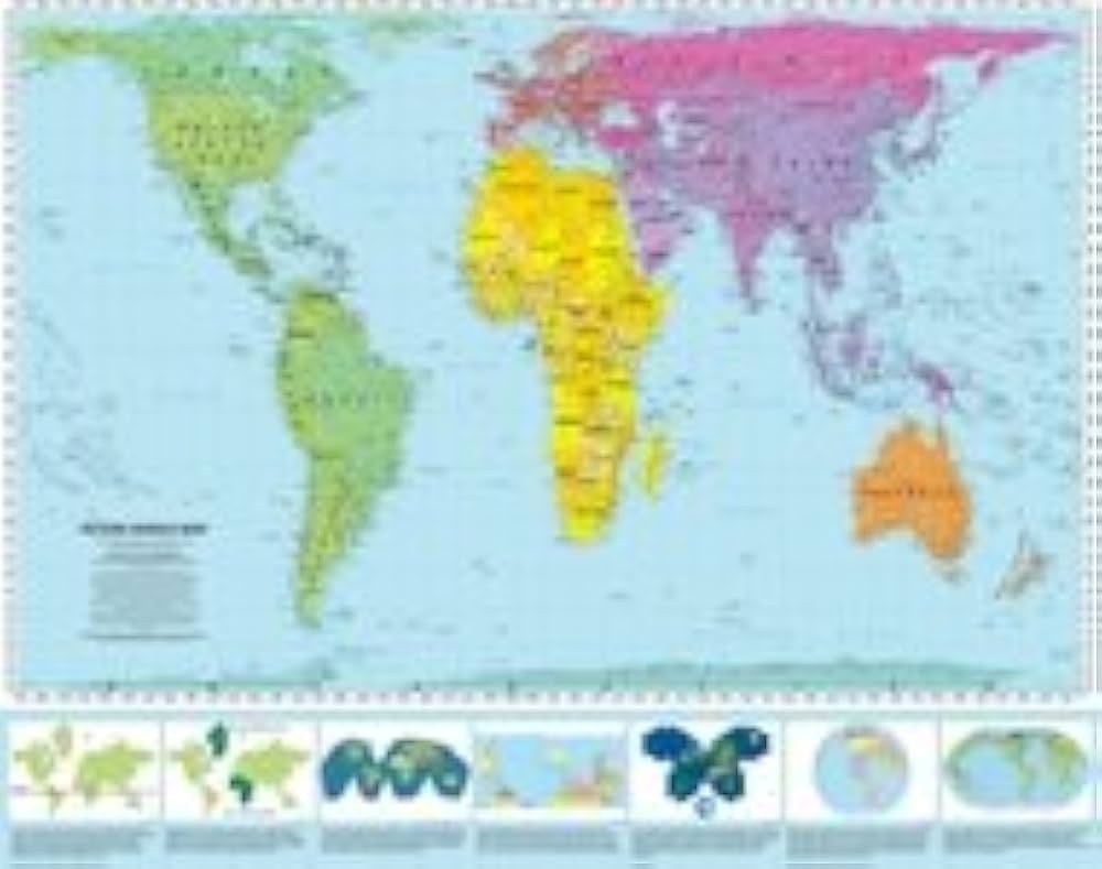 Peters Equal Area World Map 39 5 x 50 Paper folded July 2014 By Arno Peters Includes Explanation By ODTmaps And Oxford Cartographers Map Oxford Cartographers ODTmaps Arno Peters 9781931057363 Amazon Books