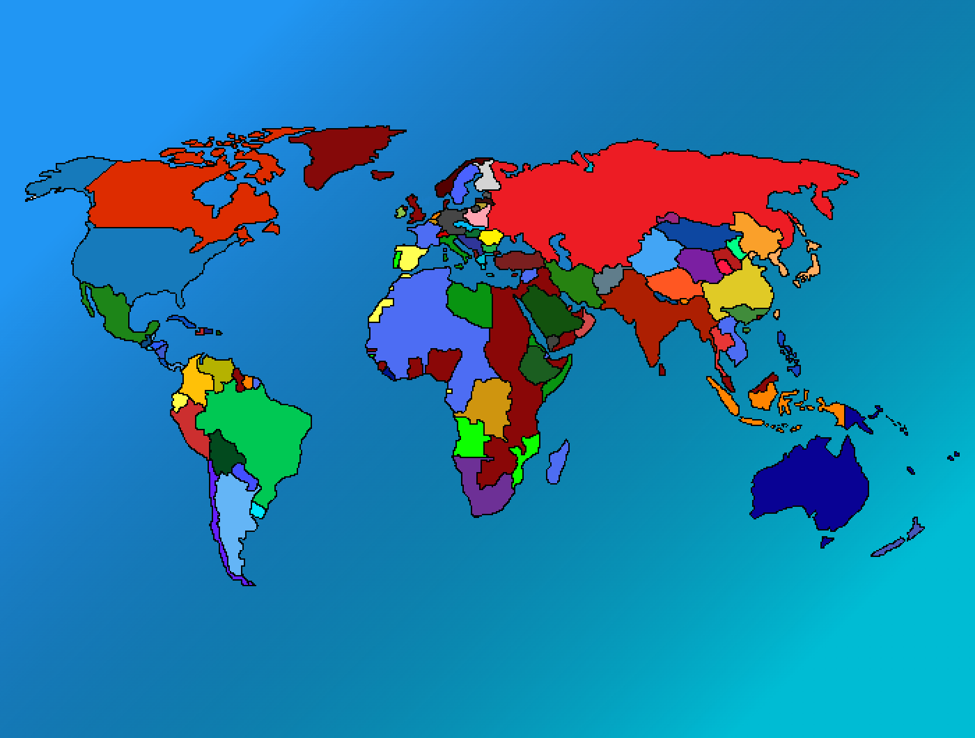 Pixilart 1936 World Map Completed By Ieatrocks36