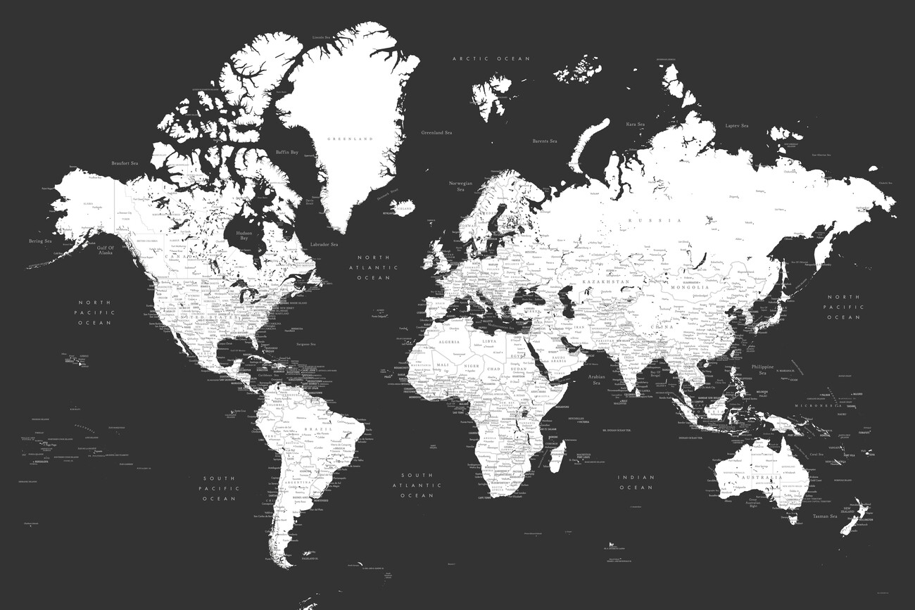Poster Black And White Detailed World Map With Cities Milo Blursbyai Wall Art 3 1 FREE Abposters Poster Black And White Detailed World Map With Cities Milo Blursbyai Wall Art 3 1 FREE Abposters