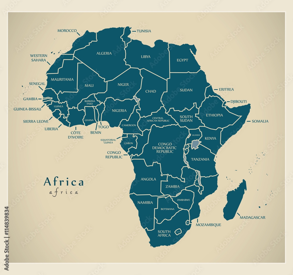Africa map