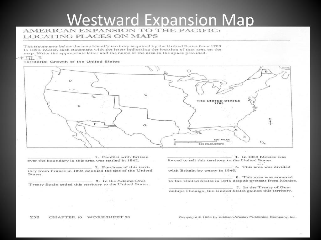 PPT Unit 3 Manifest Destiny Westward Expansion PowerPoint Presentation ID 1836041