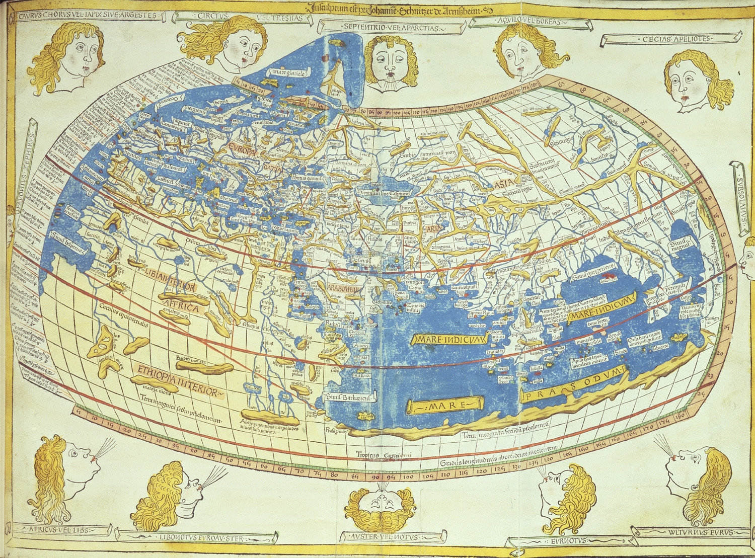 Ptolemy s World Map World History Commons