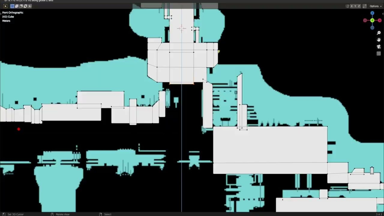 Recreate The Rainworld Map In 3D Speed Modeling Rain World YouTube