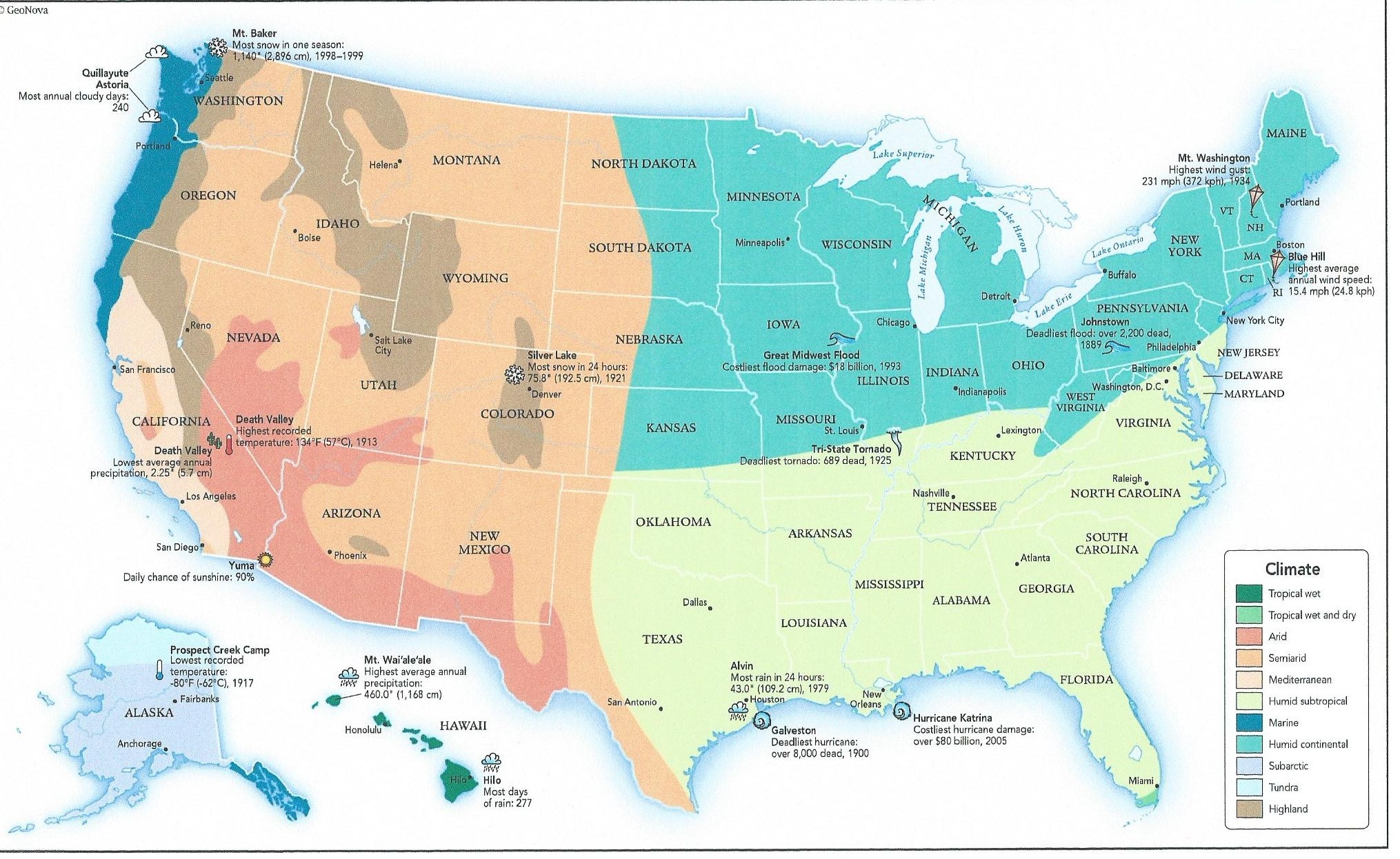 Regional Climate Zone Planting Map For The US Tjs Garden