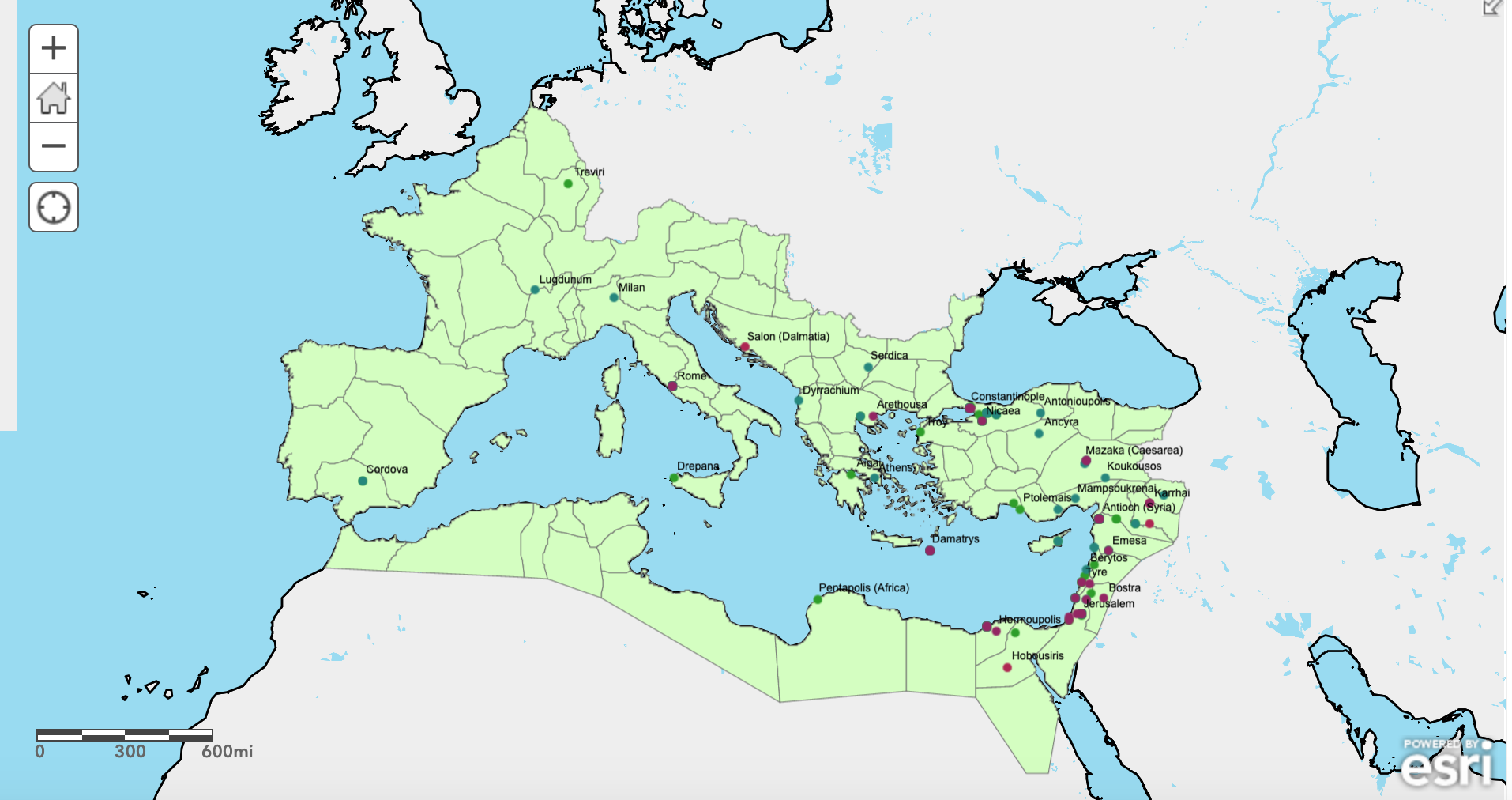 Rewriting The Historical Geography Of Rome With The Chronicle Of Theophanes Traveler s Lab