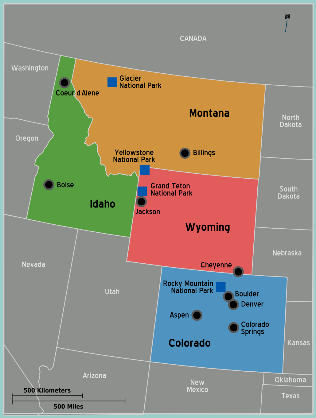 Rocky Mountains United States Travel Guide At Wikivoyage
