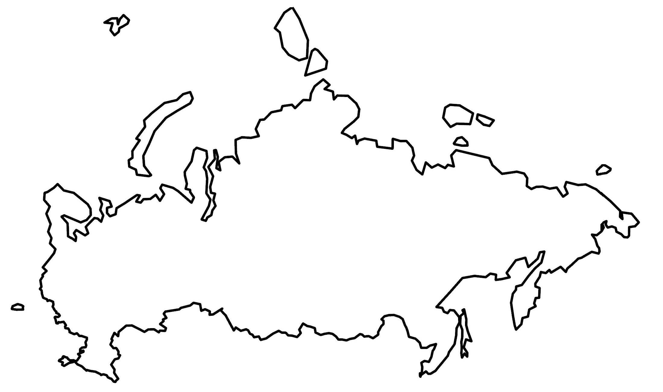 Russia Map GIS Geography