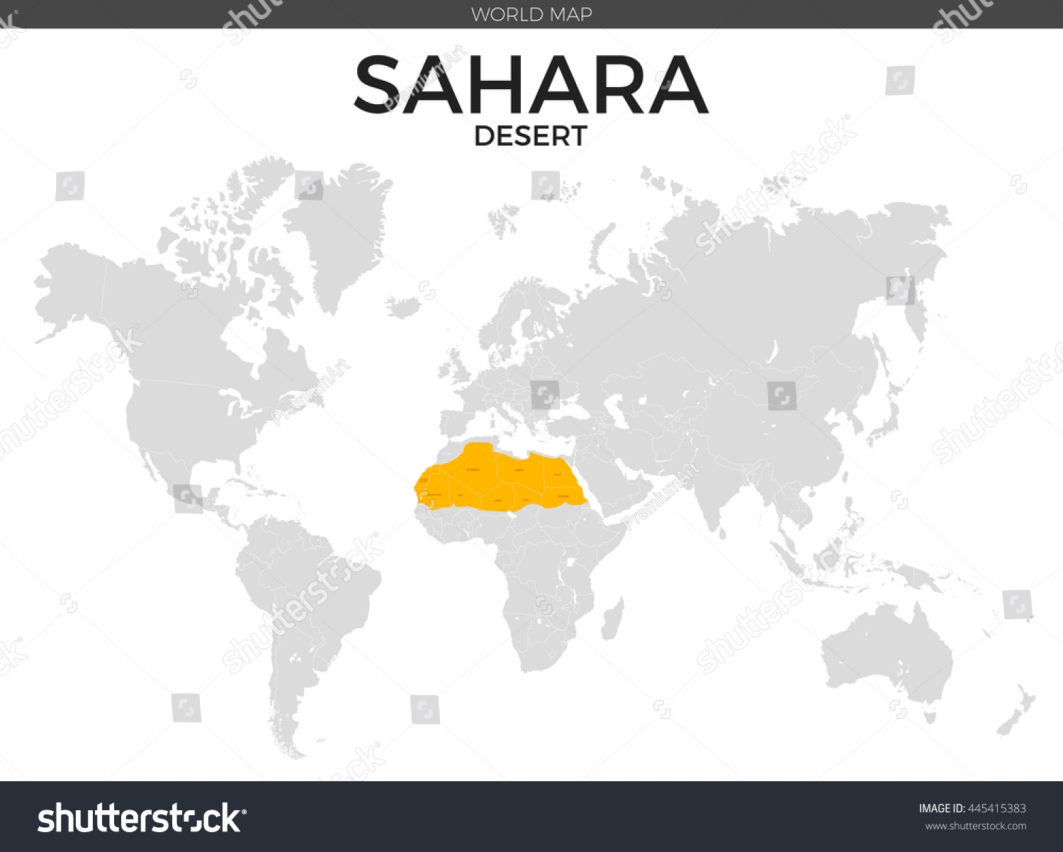 sahara desert world map sahara desert world map