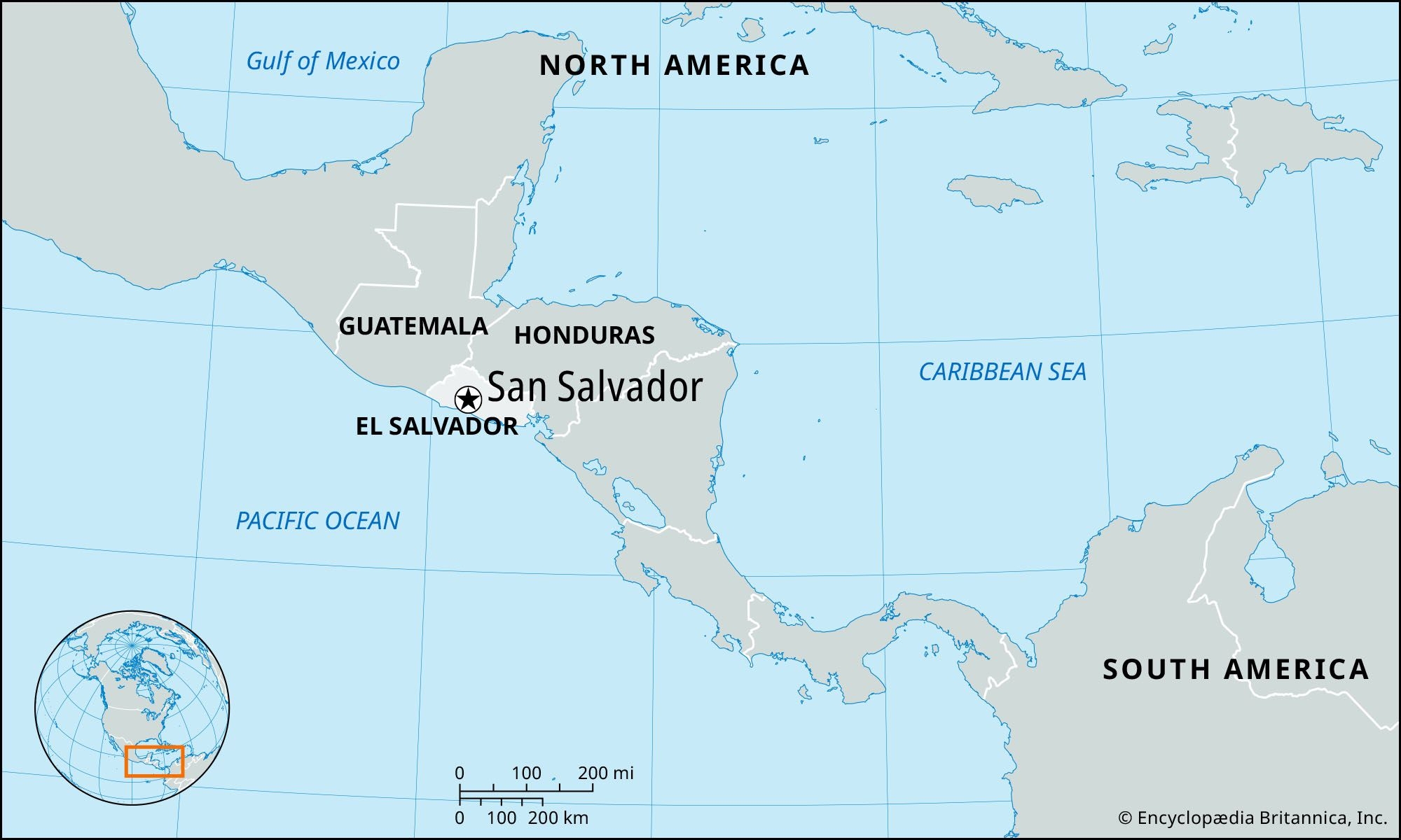 San Salvador Map History Facts Britannica