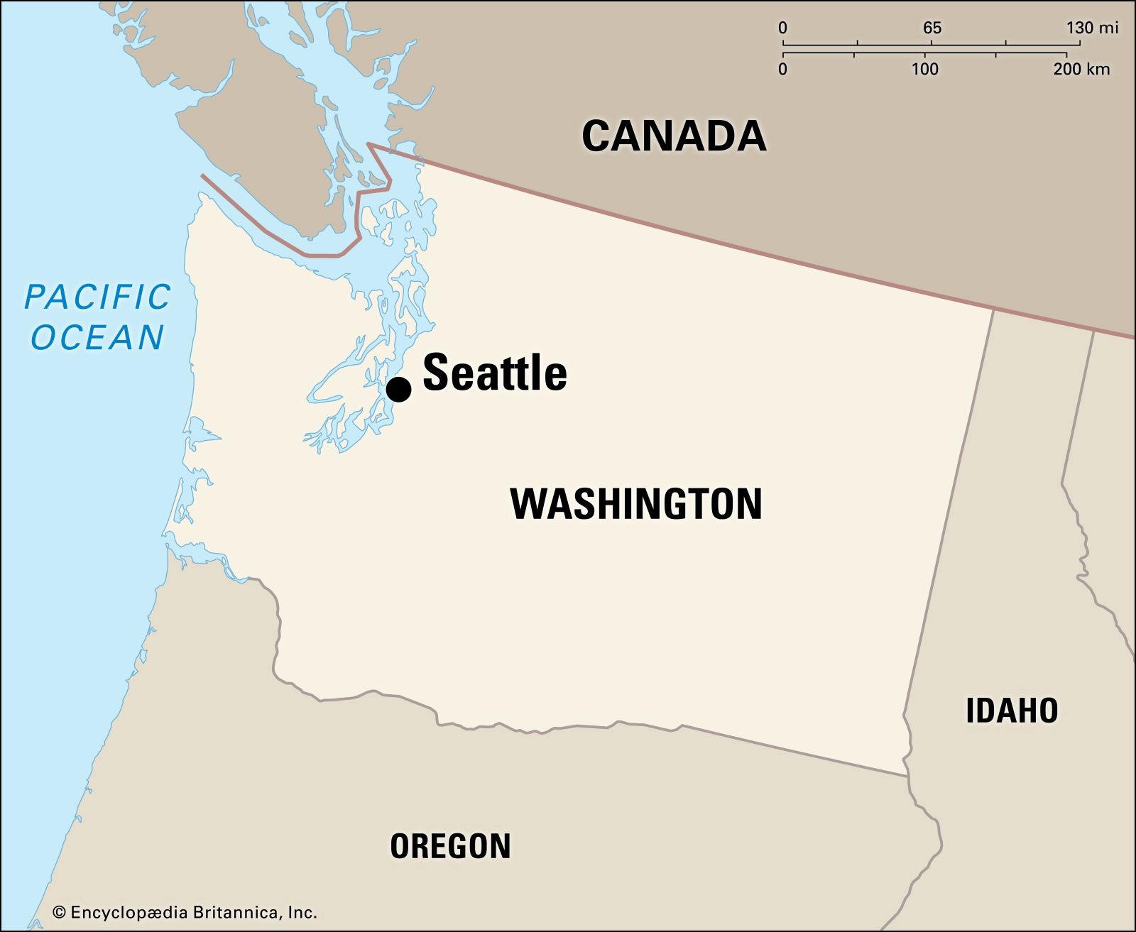 Seattle Geography History Map Points Of Interest Britannica Seattle Geography History Map Points Of Interest Britannica