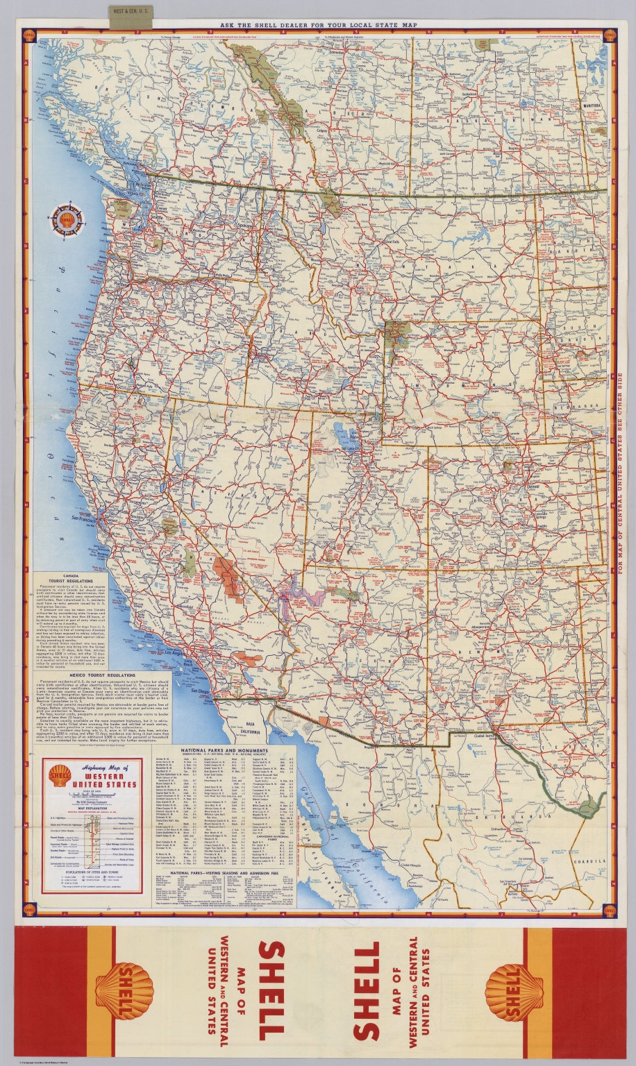 western united states road map western united states road map