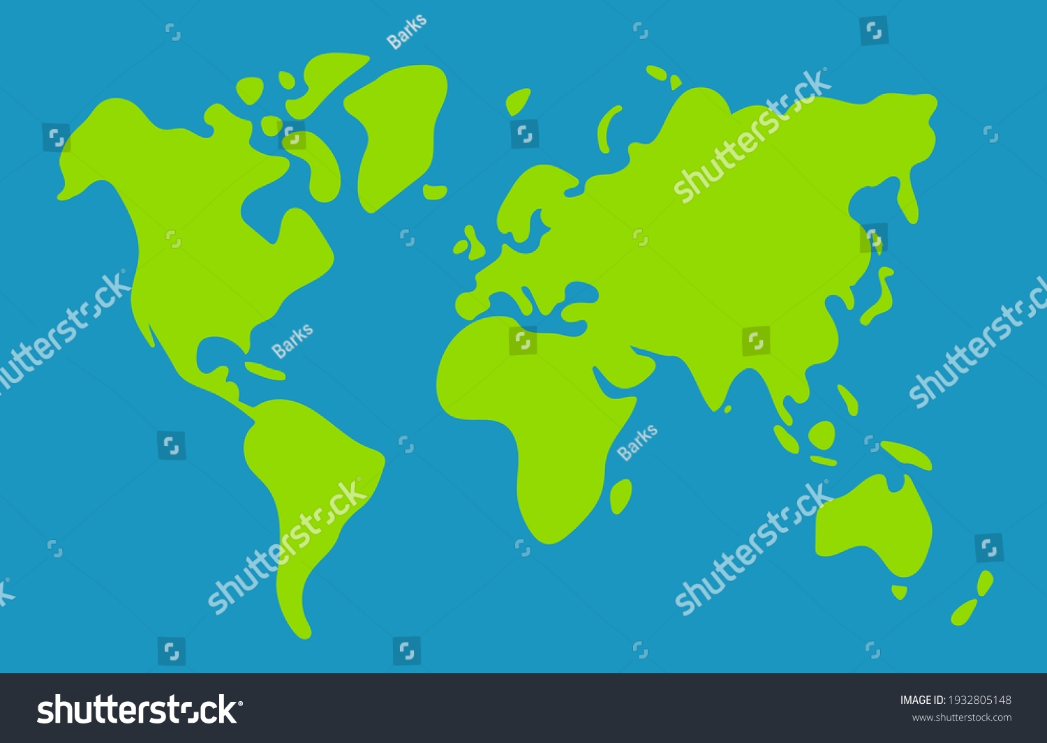 Simplified World Map Vector Illustration Stock Vector Royalty Free 1932805148 Shutterstock Simplified World Map Vector Illustration Stock Vector Royalty Free 1932805148 Shutterstock