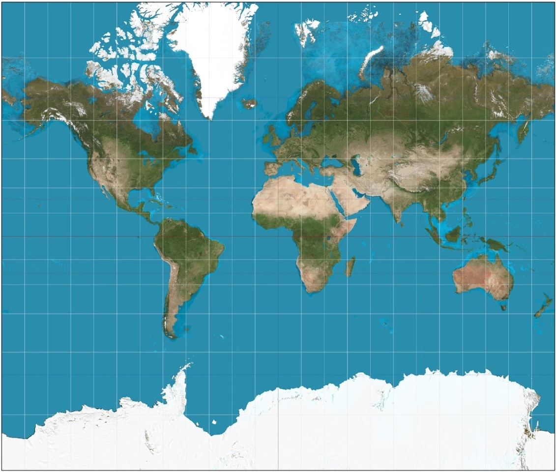 authagraph world map