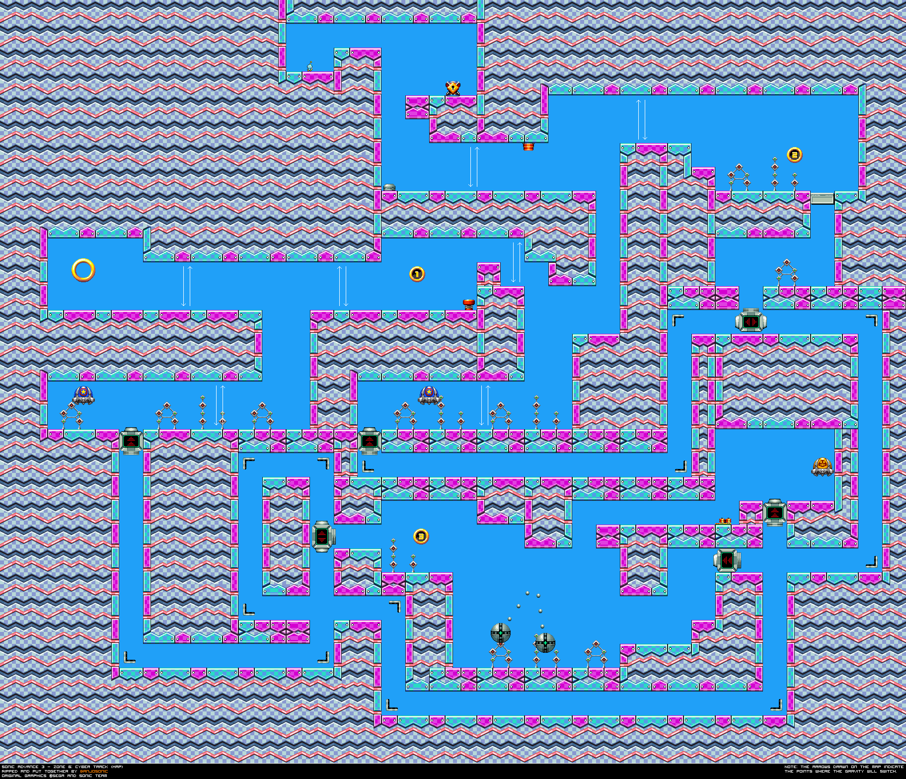 Sonic Advance 3 Chao Maps TalkyPup