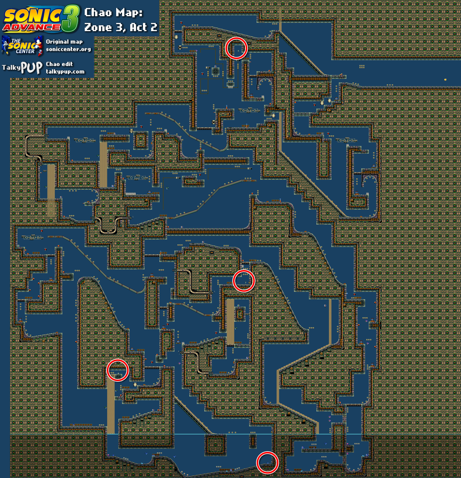 Sonic Advance 3 Chao Maps TalkyPup