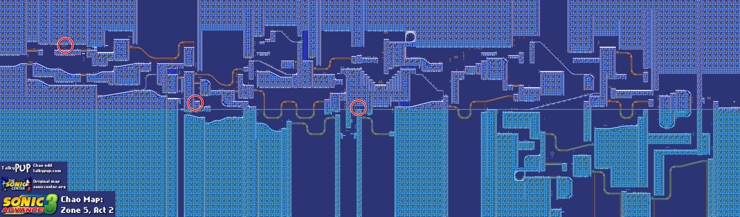 Sonic Advance 3 Chao Maps TalkyPup