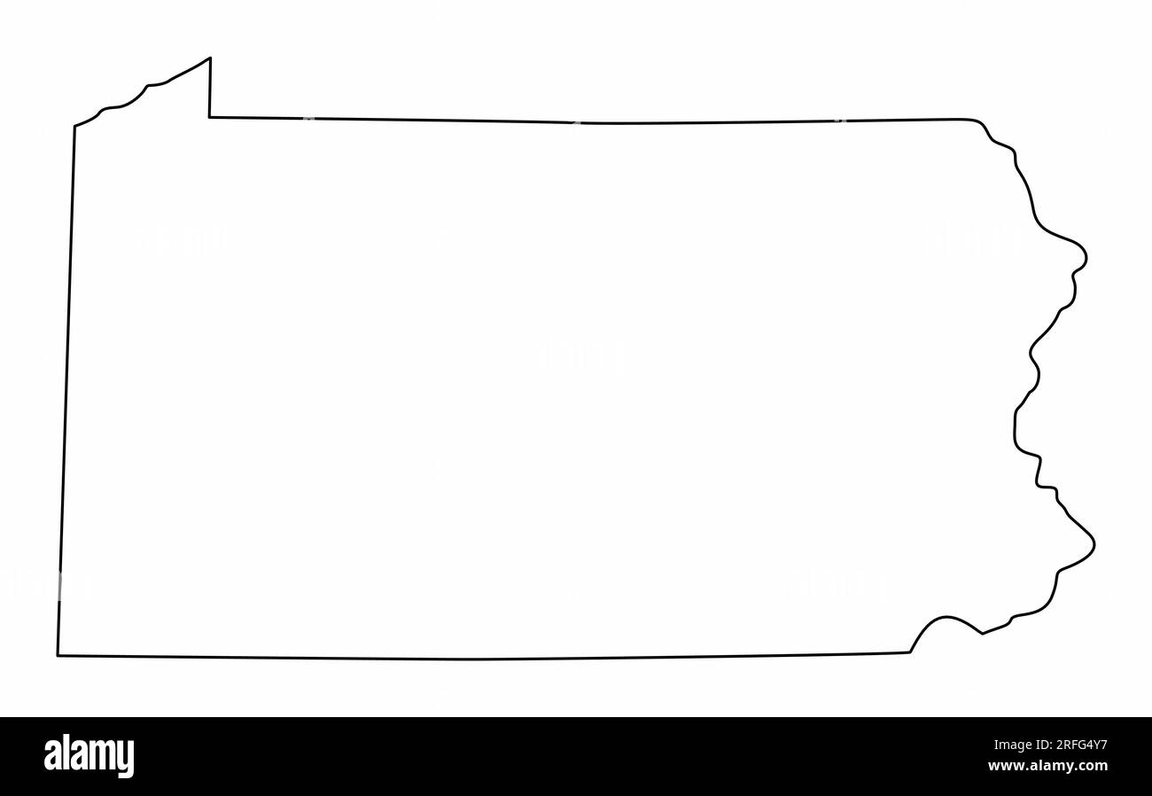 State Of Pennsylvania Map Black And White Stock Photos Images Alamy State Of Pennsylvania Map Black And White Stock Photos Images Alamy