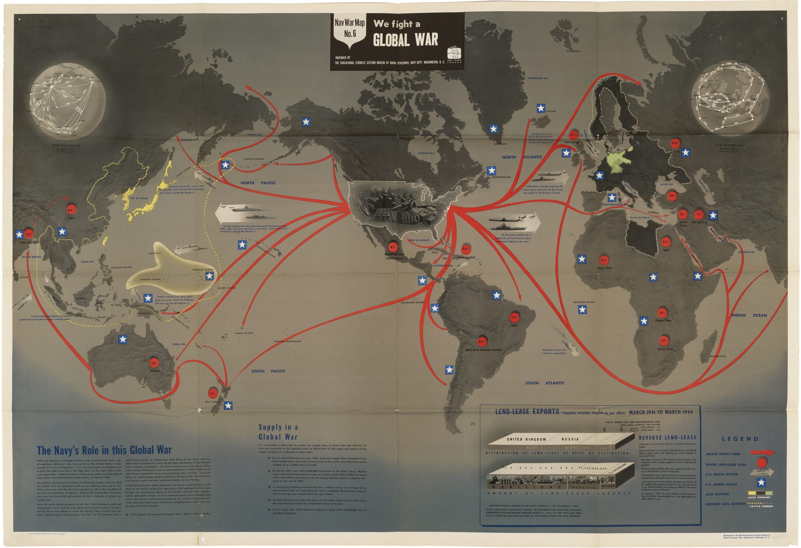 world war 2 map of world