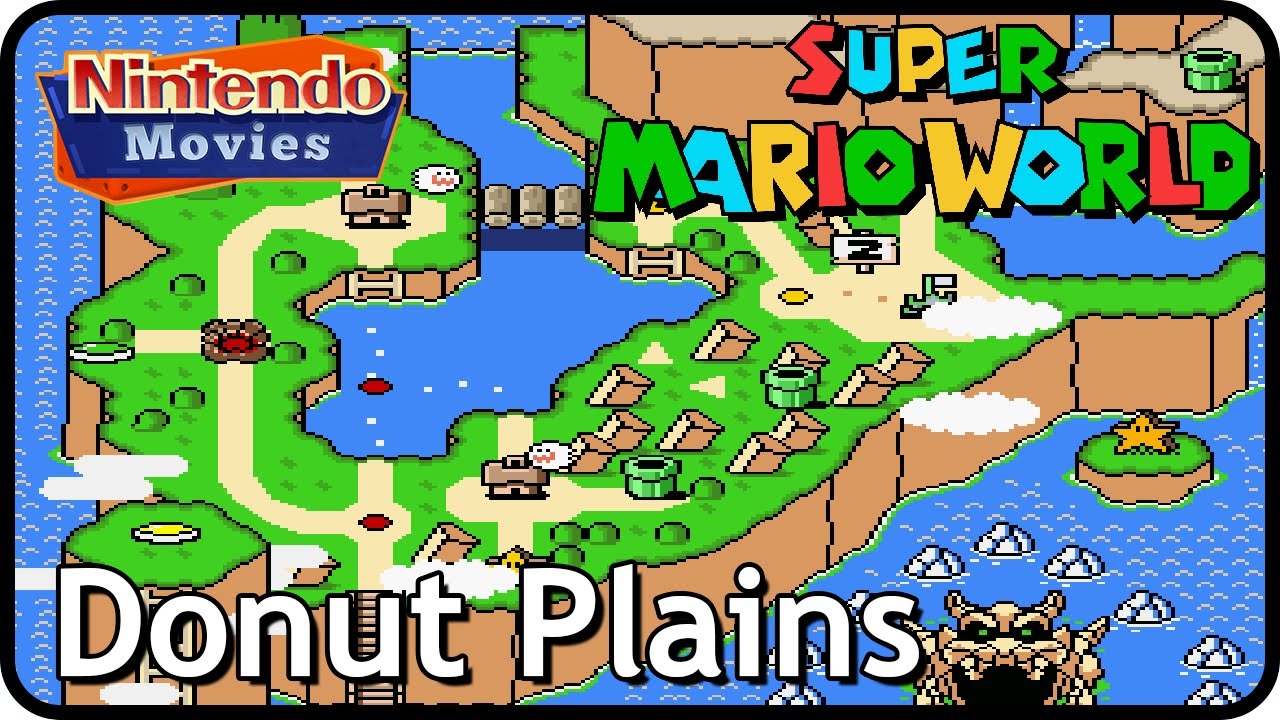 Super Mario World World 2 Donut Plains Multiplayer Walkthrough All Exits YouTube