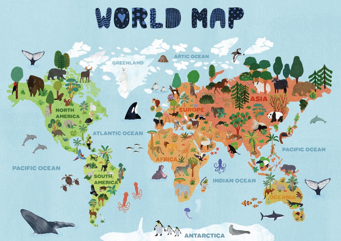 T shirt World Map For Kids Jota De Jai Tips For Original Gifts Abposters