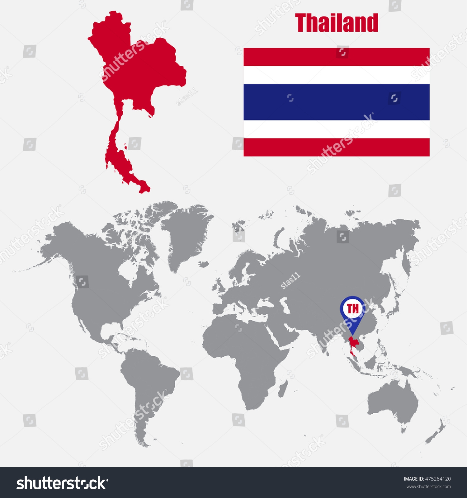 thailand map in world map thailand map in world map