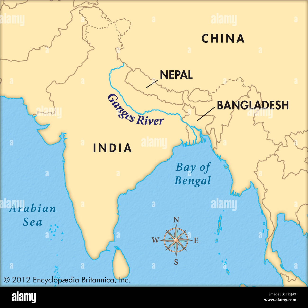 The Ganges River Stock Photo Alamy