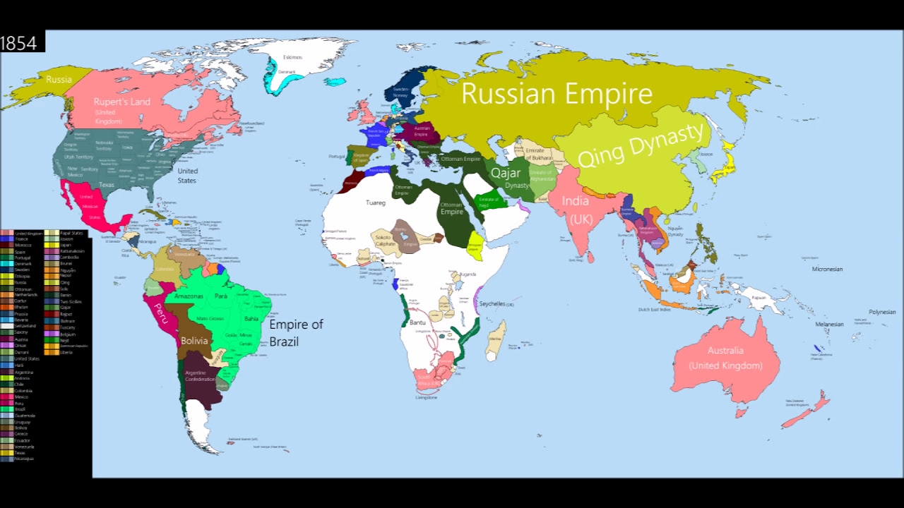 The History Of The World 1492 2016 YouTube