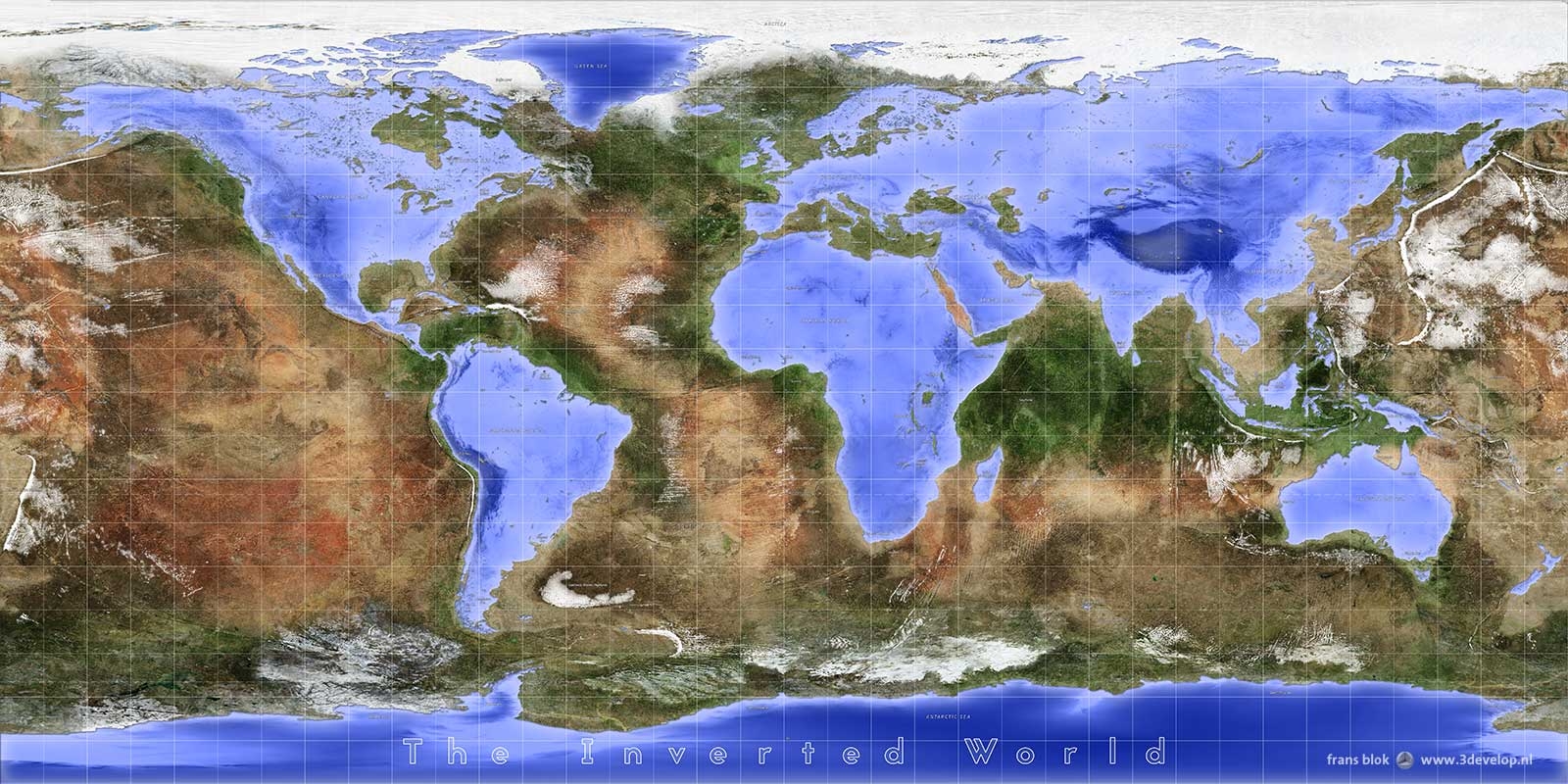 The Inverted World Map 3Develop Image Blog The Inverted World Map 3Develop Image Blog