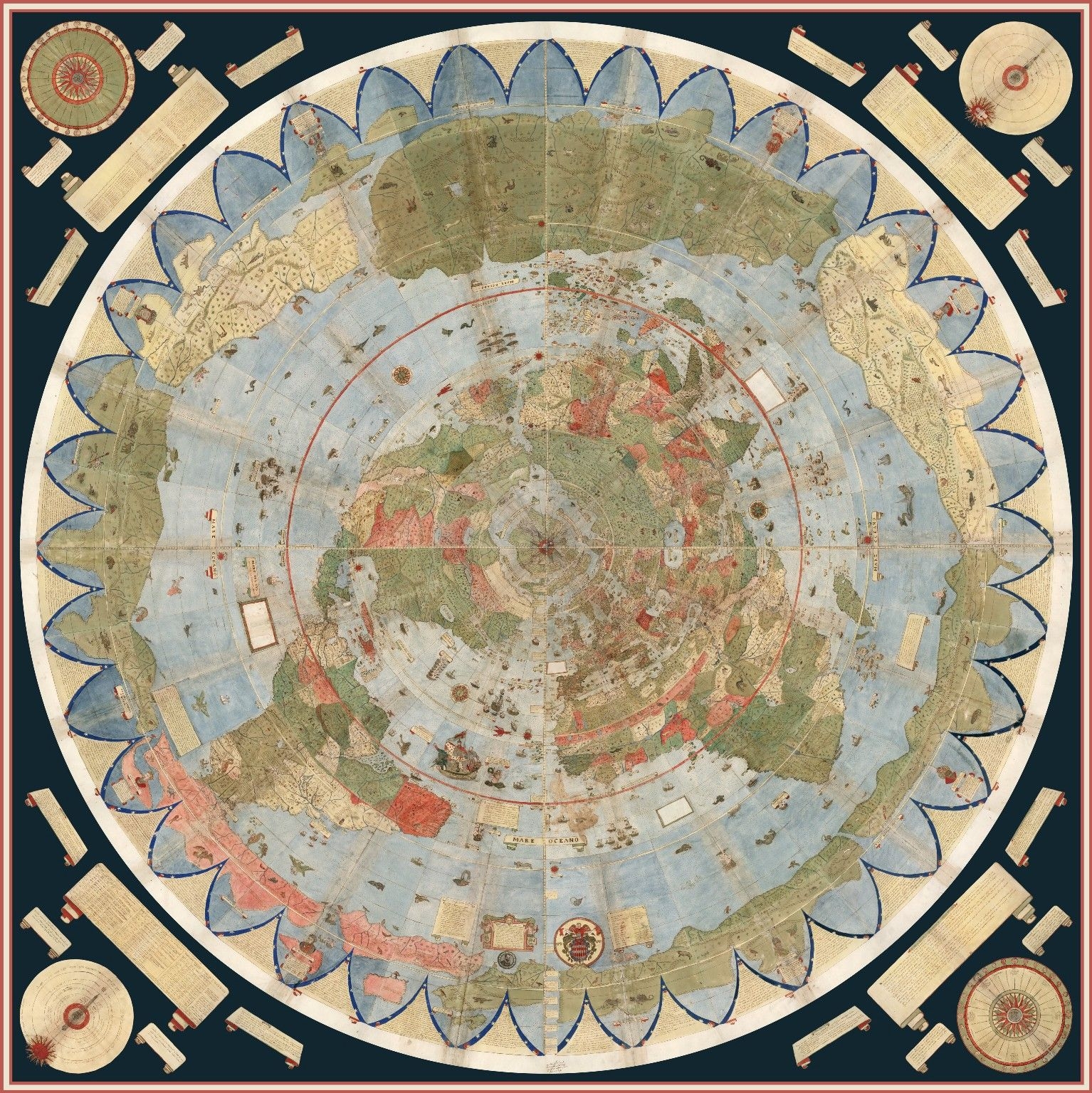 The Largest Early World Map Is Unveiled For The First Time LONG NOW IDEAS
