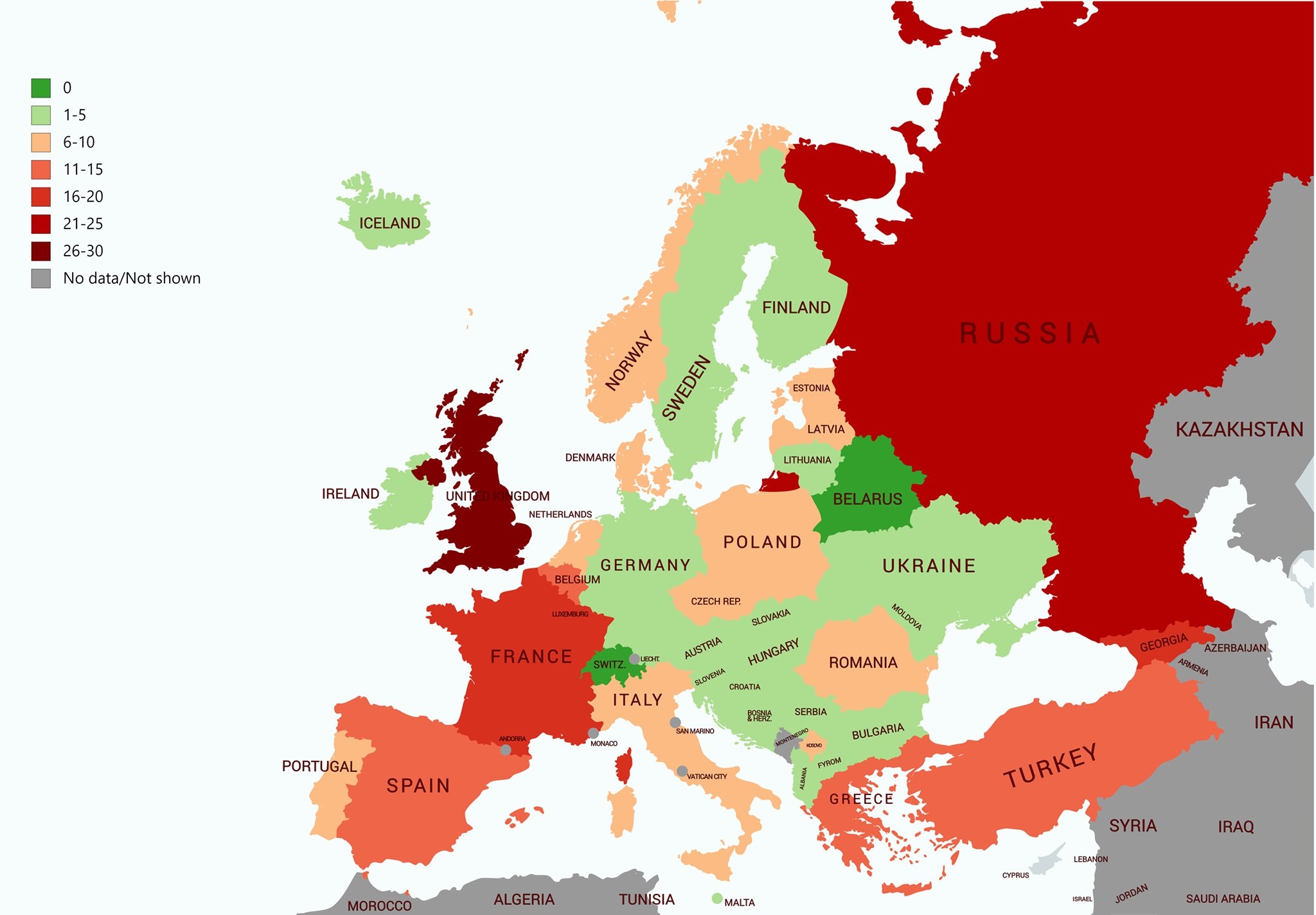 The Map Of Europe That Reveals Post WW2 Military Engagements Vivid Maps