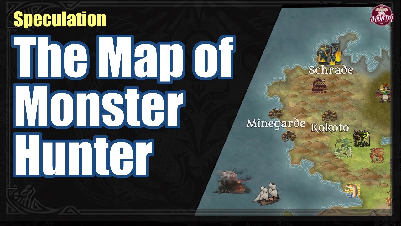 The Map Of Monster Hunter YouTube