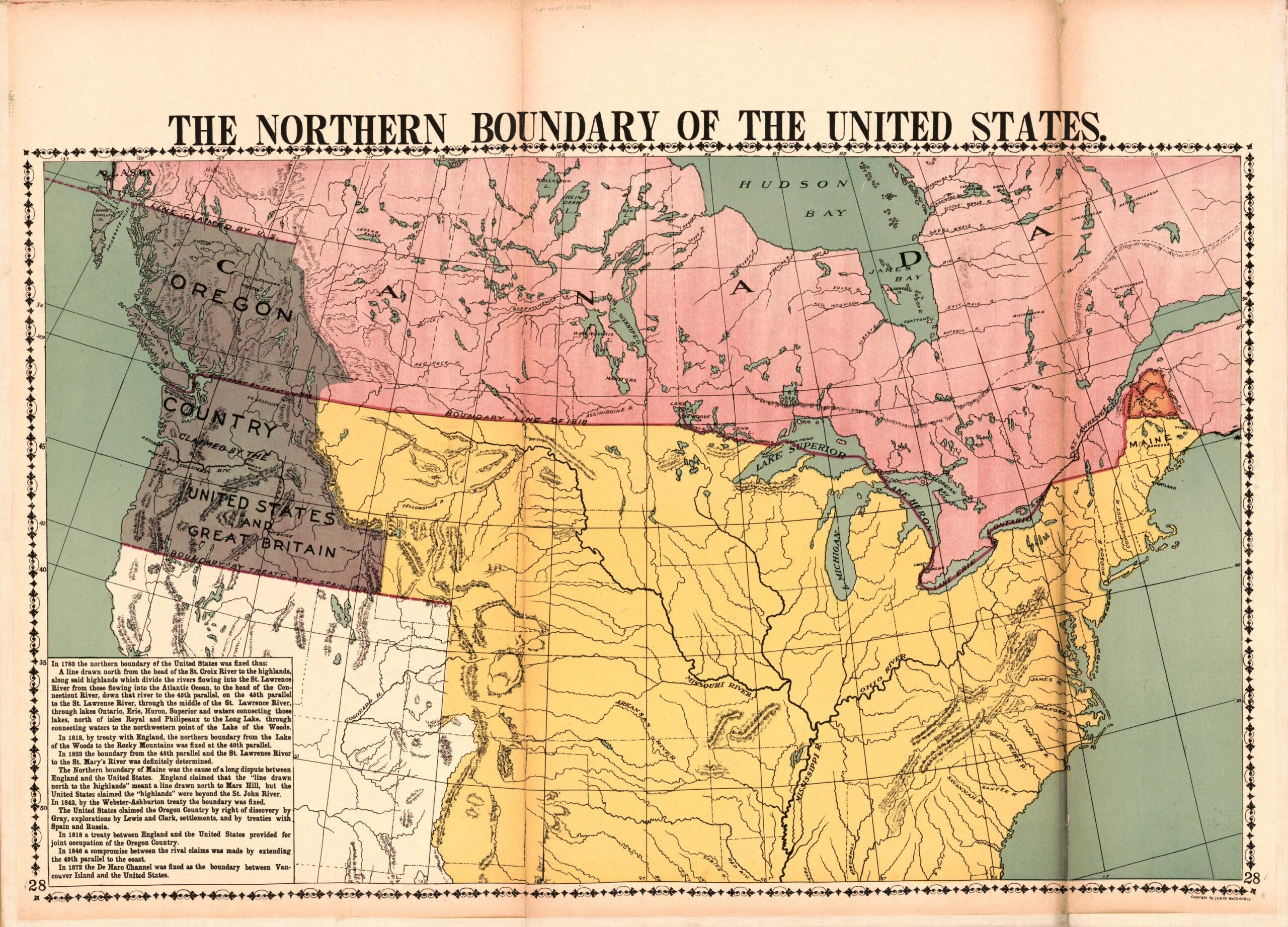 northern united states map