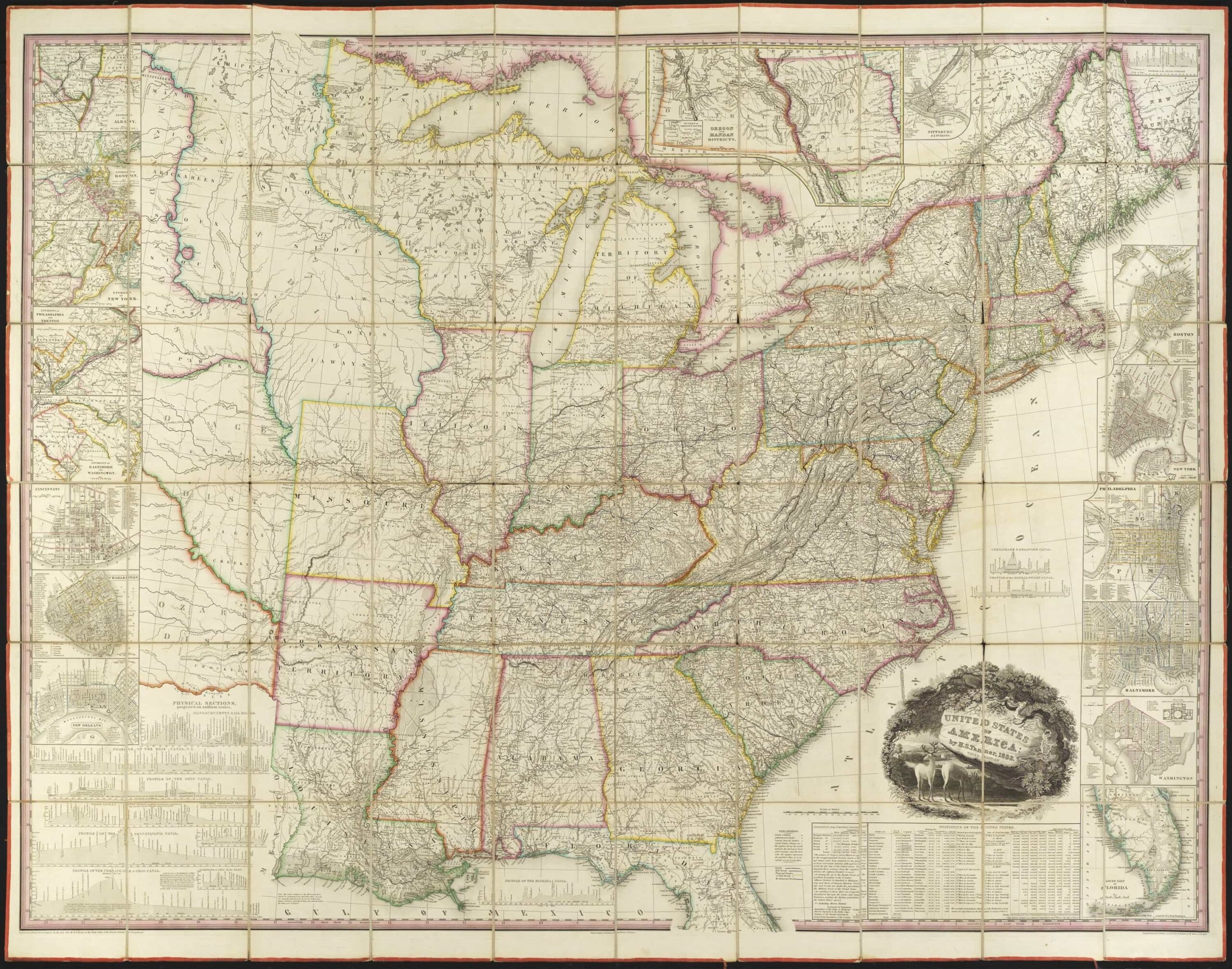 The Premier Map For Its Period Rumsey Rare Antique Maps