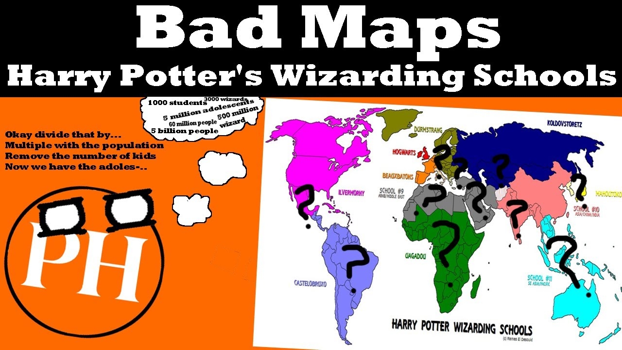 The Terrible World building Of Harry Potter Maps YouTube