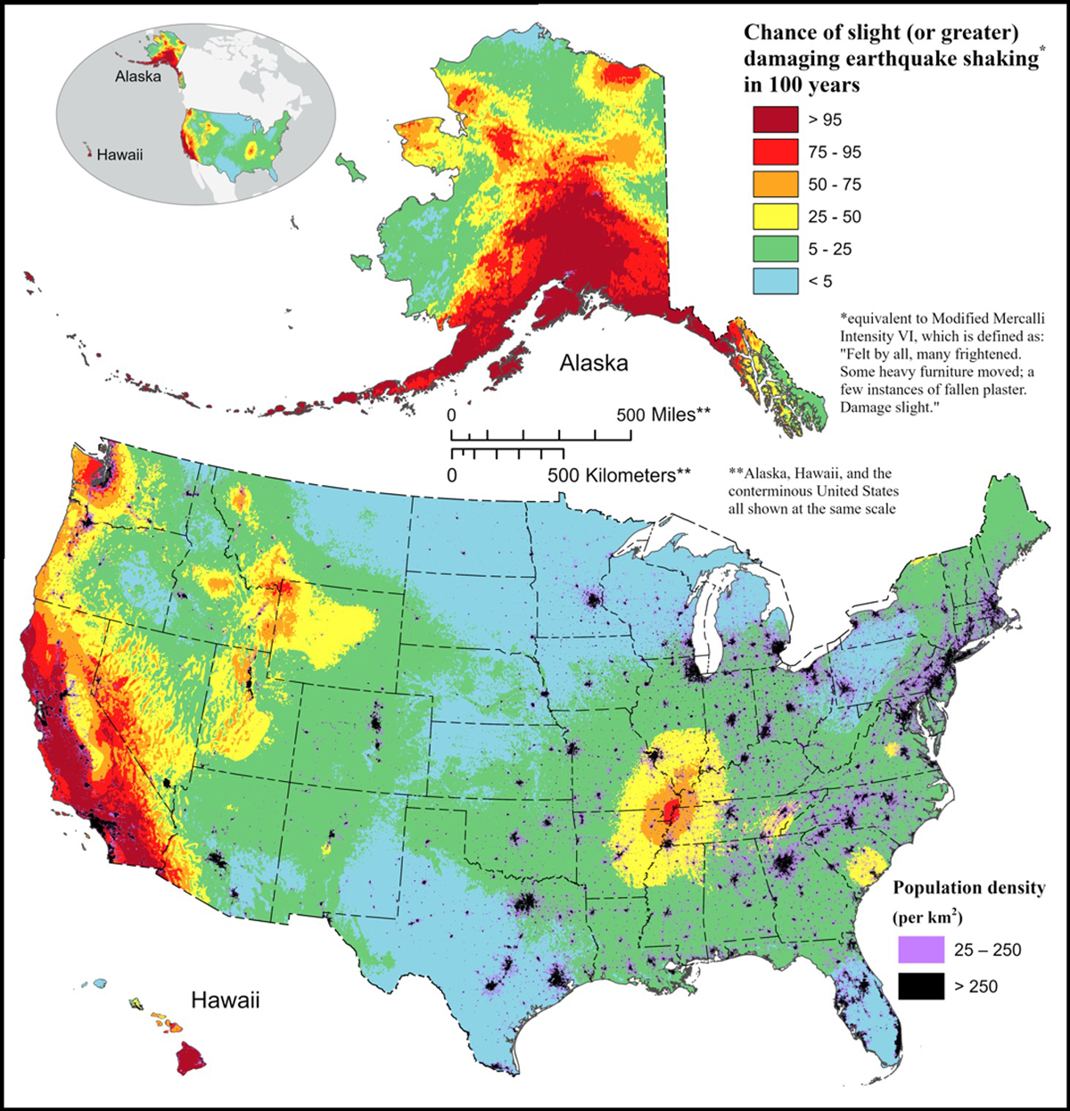 The United States Has An Updated Map Of Earthquake Hazards Eos
