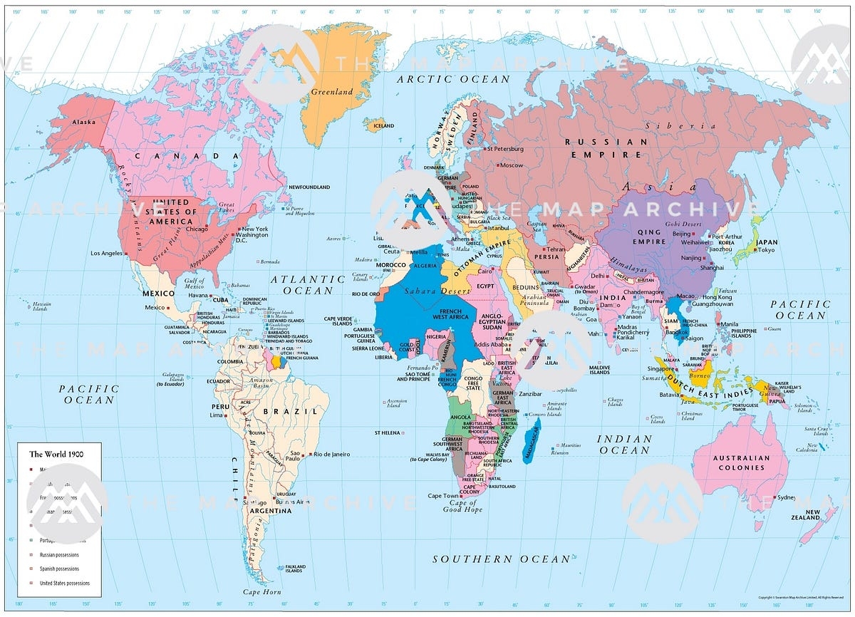 The World In 1900 A Glimpse Into The Turn Of The Century By Thearchivedev Medium