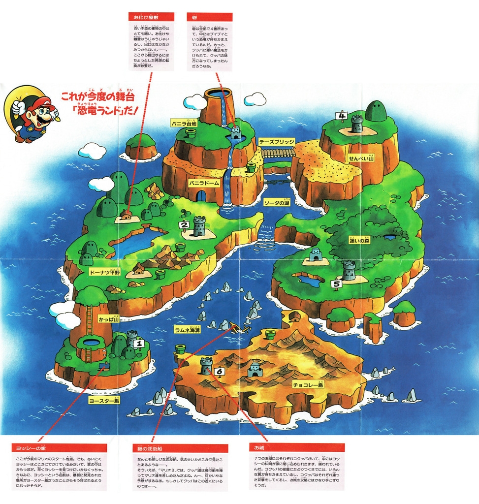 The World Map From Super Mario World On The Super Nintendo Https t co ToXfhcfQad