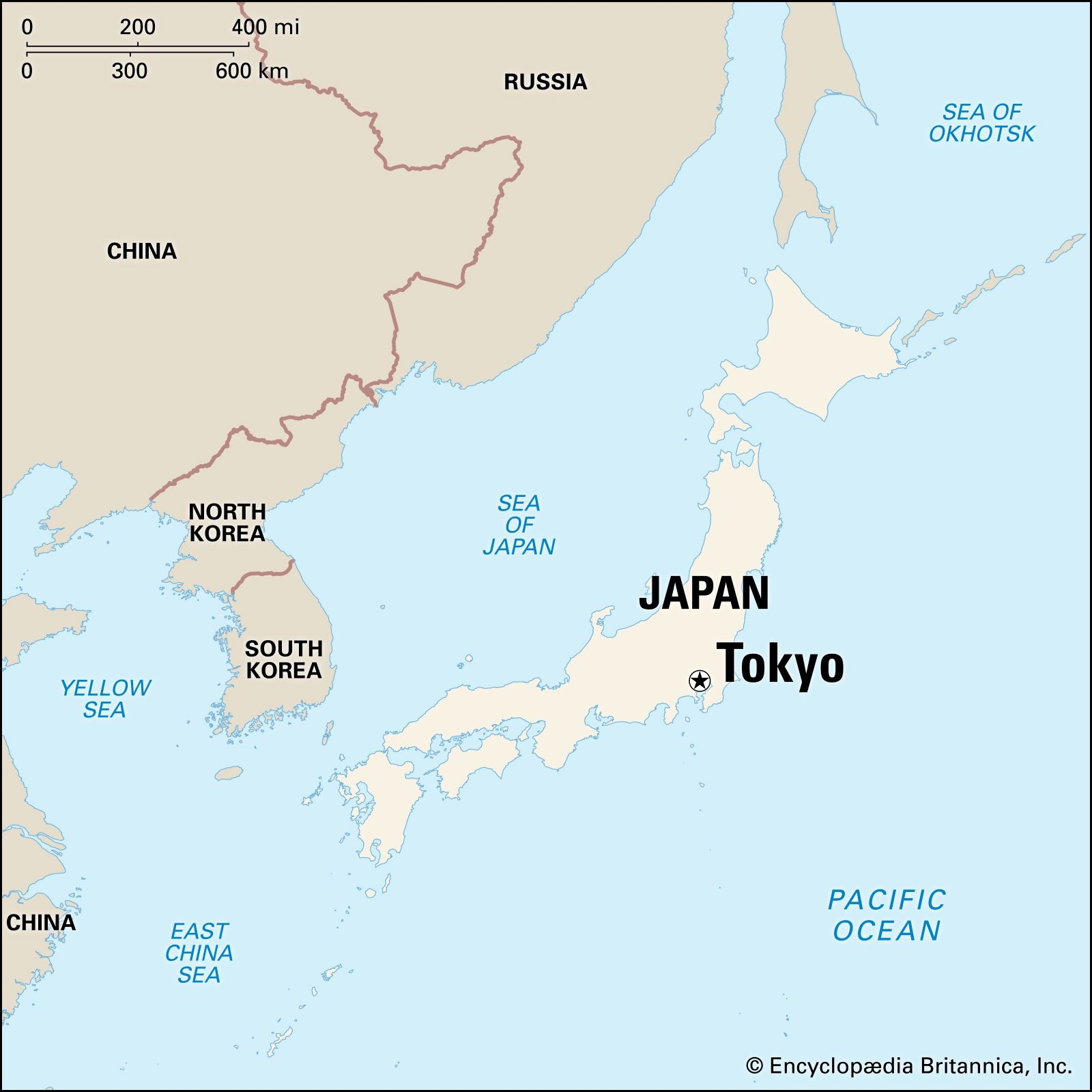 Tokyo Japan Map Facts Britannica