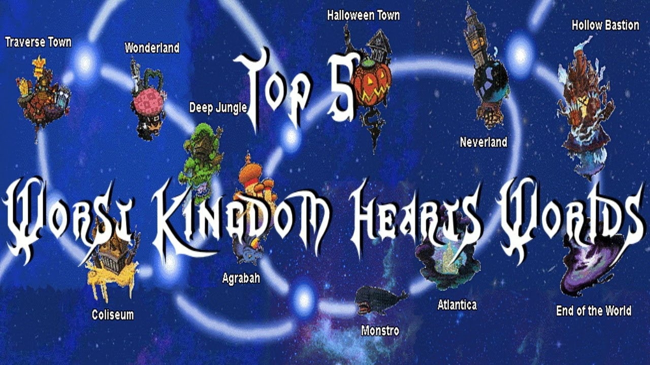 Top 5 Worst Kingdom Hearts Worlds YouTube