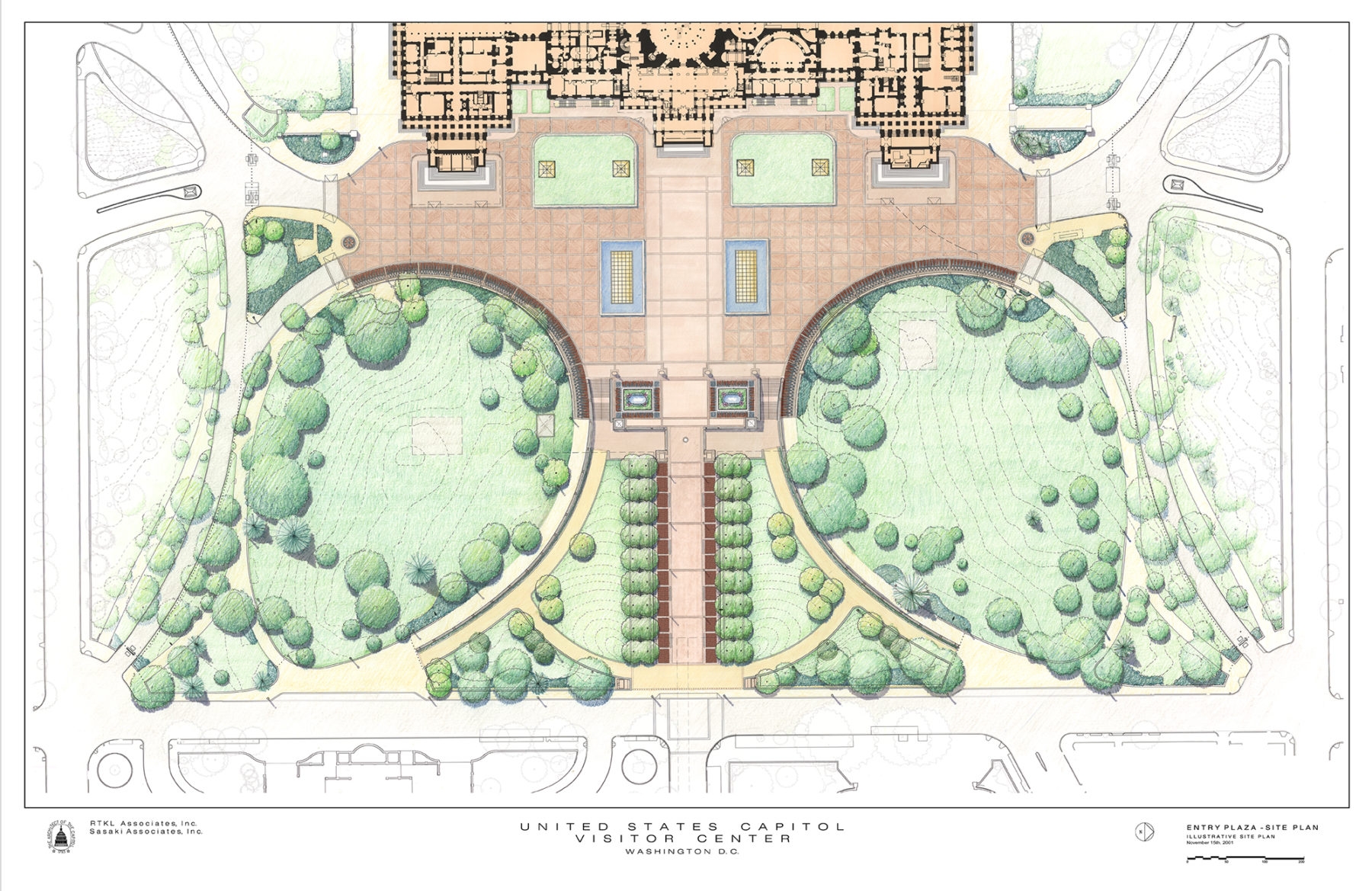 U S Capitol Visitor Center Landscape Sasaki