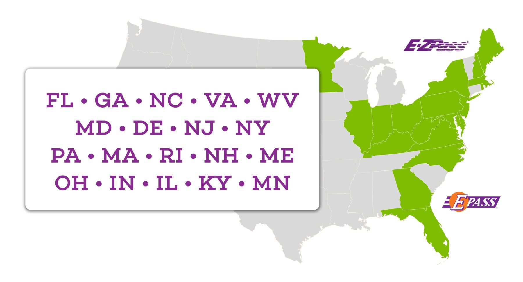 map of toll roads in the united states