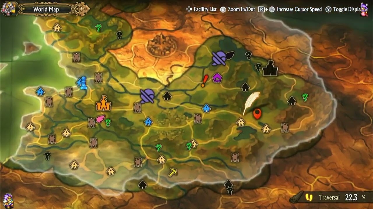 Unicorn Overlord Map And Routing Design Brilliance YouTube