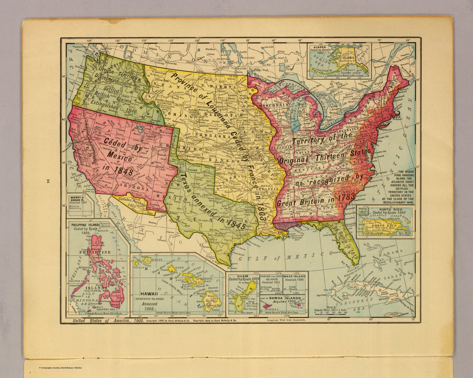 United States Of America 1900 Copyright 1900 By Rand McNally Co Copyright 1904 By Rand McNally Co Rand McNally And Company Free Download Borrow And Streaming Internet Archive