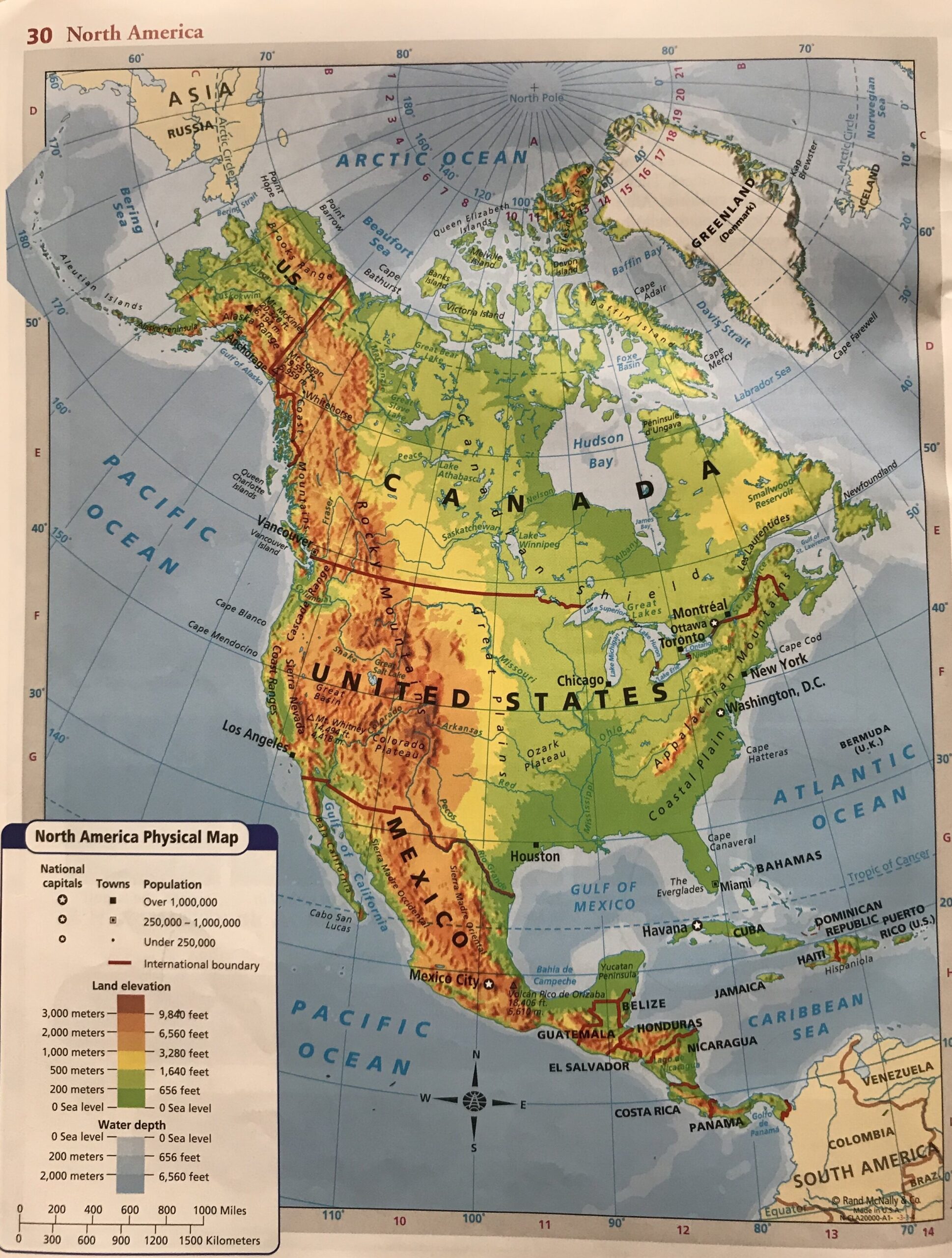 US Canada WORLD GEO 8
